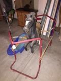 vintage rocking horse