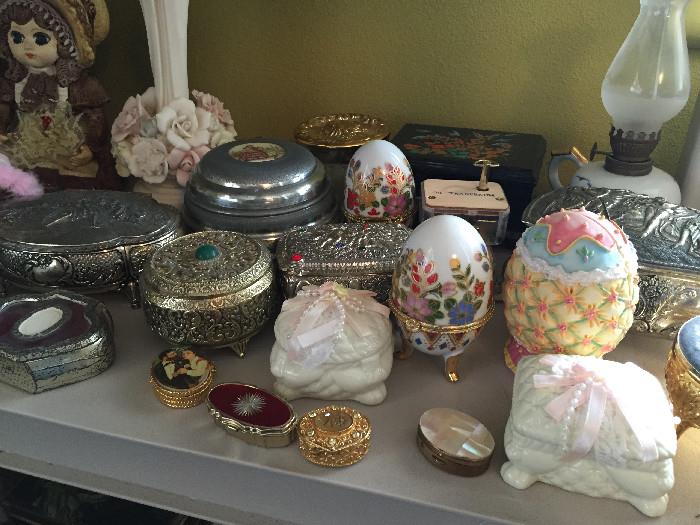 Jewelry and Trinket Boxes