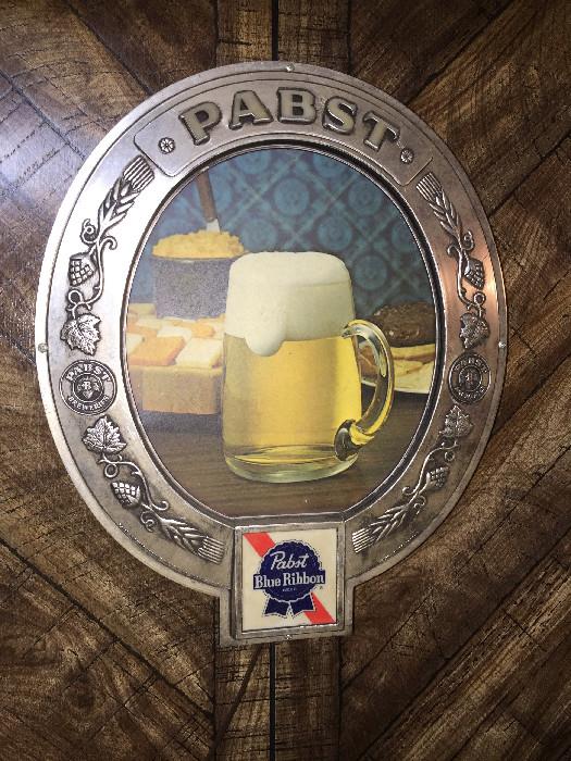 Pabst Lighted Beer Sign