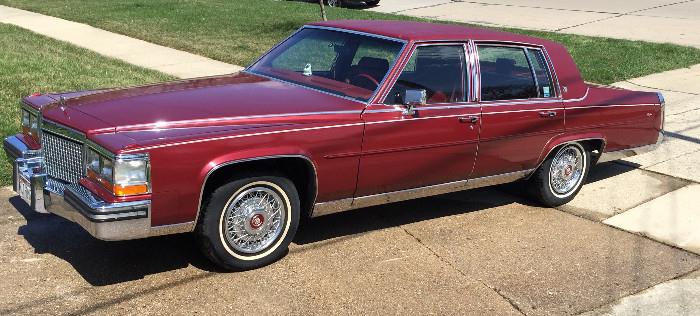 1987 Cadillac Brougham. 26,000 original miles.  $5,500.00.  *Cadillac Subject to Prior Sale*