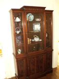 Mahogany China Cabinet at The Vintage Girls Estate Sale