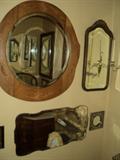 Collection of Antique Mirrors at The Vintage Girls Estate Sale