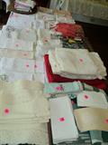 Antique Linens at The Vintage Girls Estate Sale