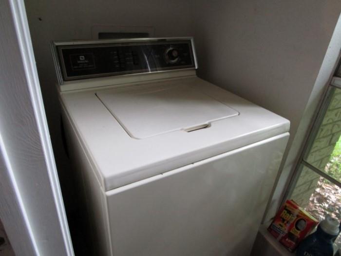 Maytag model washing machine
