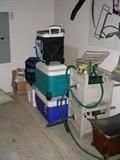 Coolers, hose caddies