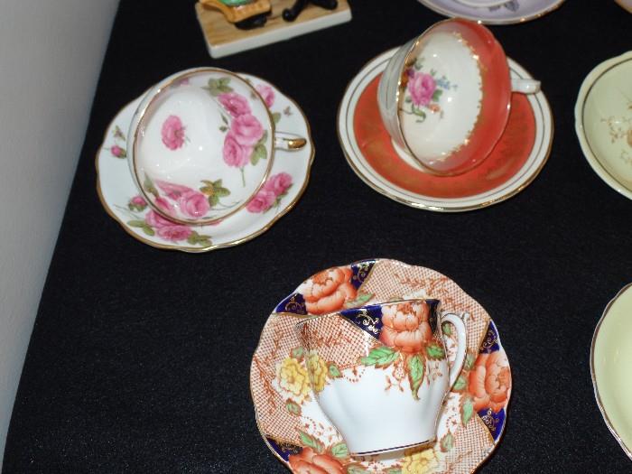 English Cup And Saucer collection-4 are Paragon