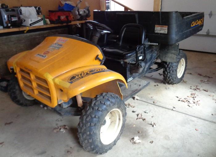 Cub Cadet Utility Vehicle - works great!