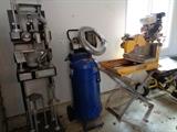 Focus Industrial light sales sample, compressor & stow wet/dry tile saw