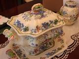 Tureen from the Mason's ironstone "Strathmore" dinnerware set
