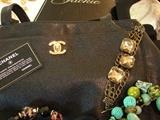 A second Chanel bag with registration card and dust cover