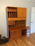 Vintage credenza secretary desk