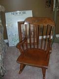 Nichols & Stone child's rocker
