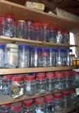 Jars of screws and stuff