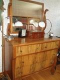 Matching 4 Drawer Dresser with Mirror
