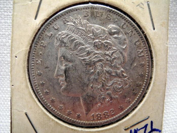 1882 Silver Dollar "O" Mint - Appears Uncirculated 