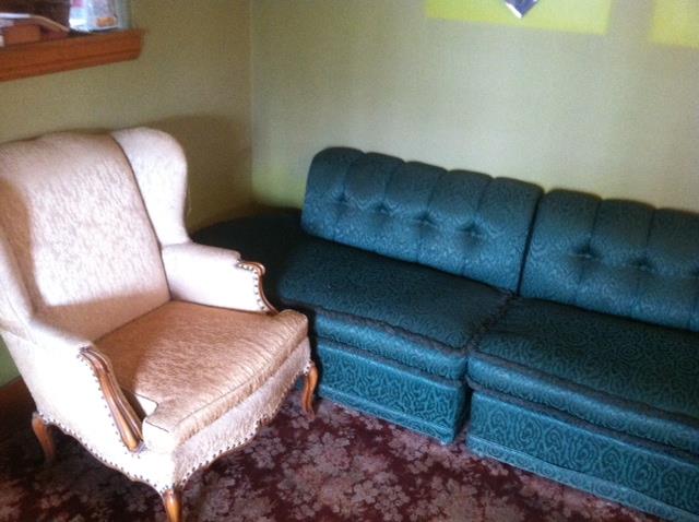 vintage sofa/sectional