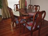 Thomasville dining table and chairs
