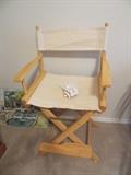 Tall director's chair