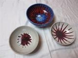 Harding Black Sunburst Bowls