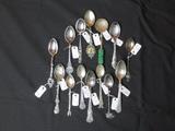 Sterling souveneir spoons