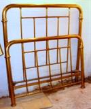 Antique brass bed