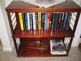 Antique mahogany bookcase.