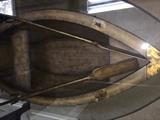 Canoe shaped coffee table….$450.00