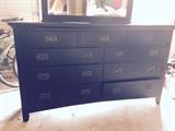 Rooms to Go 9 drawer dresser and mirror…$325.00