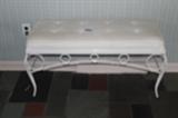 Hallway bench.