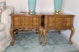 Pair of end tables.