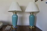 Matched pair of lamps to suit any style.