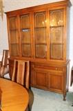 China cabinet.