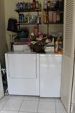 Washer and dryer.