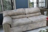 Sofa bed.