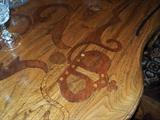 Design on dining room table