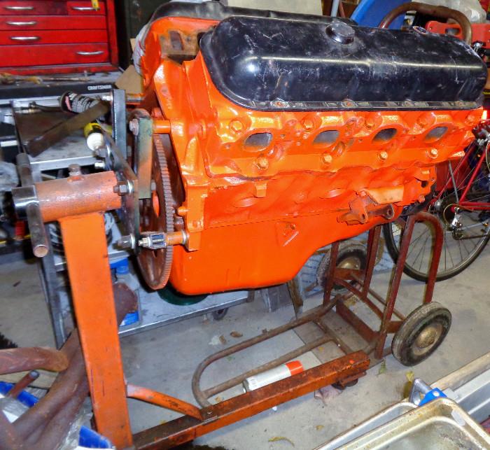 Big Block Ending with Engine Stand