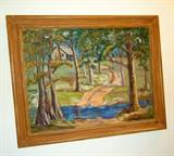 Coral Butler oil on board