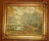 F. Paul Larmoneux oil on canvas