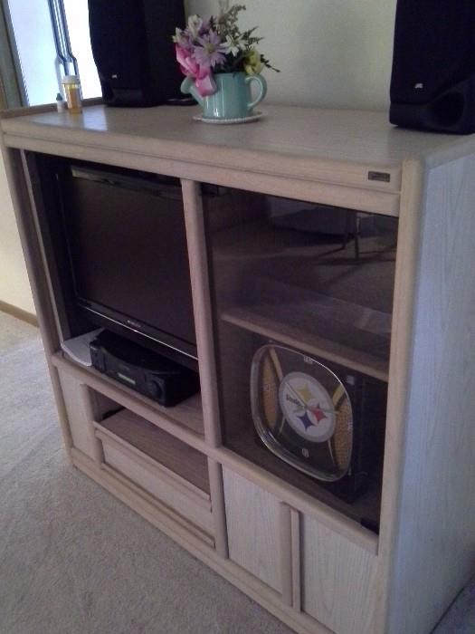 TV entertainment center (TV not for sale)