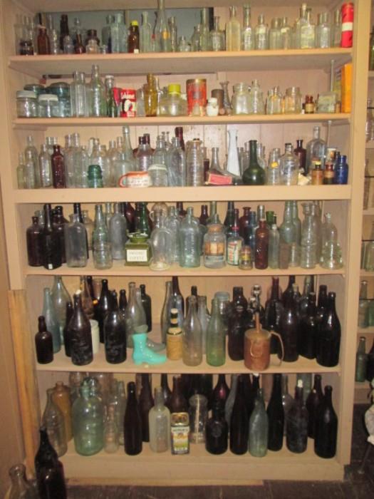Bottles galore.