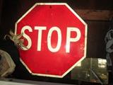 Plenty of metal road signs.