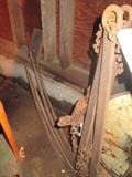 Primitive hay rake
