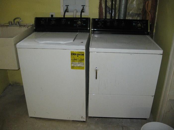 older Hot point washer and dryer.  work fine.