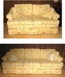 Loveseat and Sofa in finished basement 