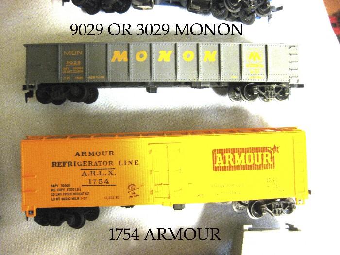 Monon and Armour trains