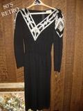 80'S RETRO EVENING DRESS
