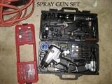 SPRAY GUN SET - LOOKS LIKE NEVER USED!