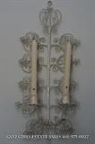WROUGHT IRON CANDLE SCONCE