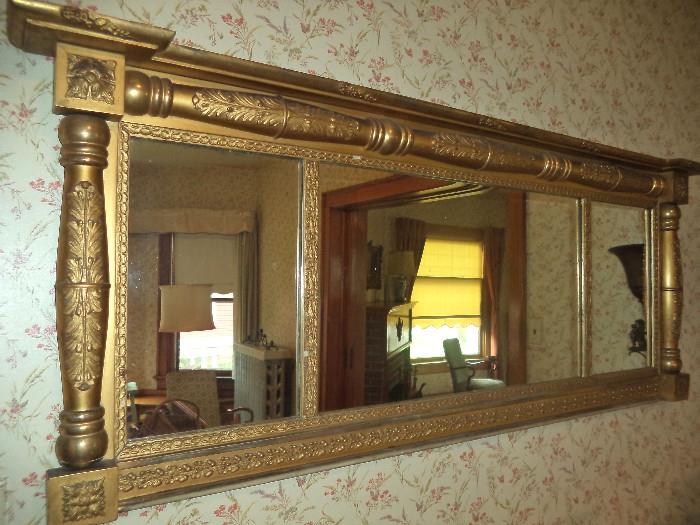 Gorgeous 18th/19th c. Mantle Mirror