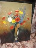 MY PERSONAL FAVORITE,,,,,,HAND PAINTED REDON FRENCH STUDIO COPY